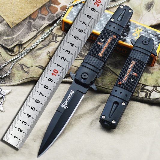 NEW Browning Swordfish Folding Knife Outdoor Knife Camping Self Defense Outdoor Survival Knife Military Knife Folding Knife Gift Box