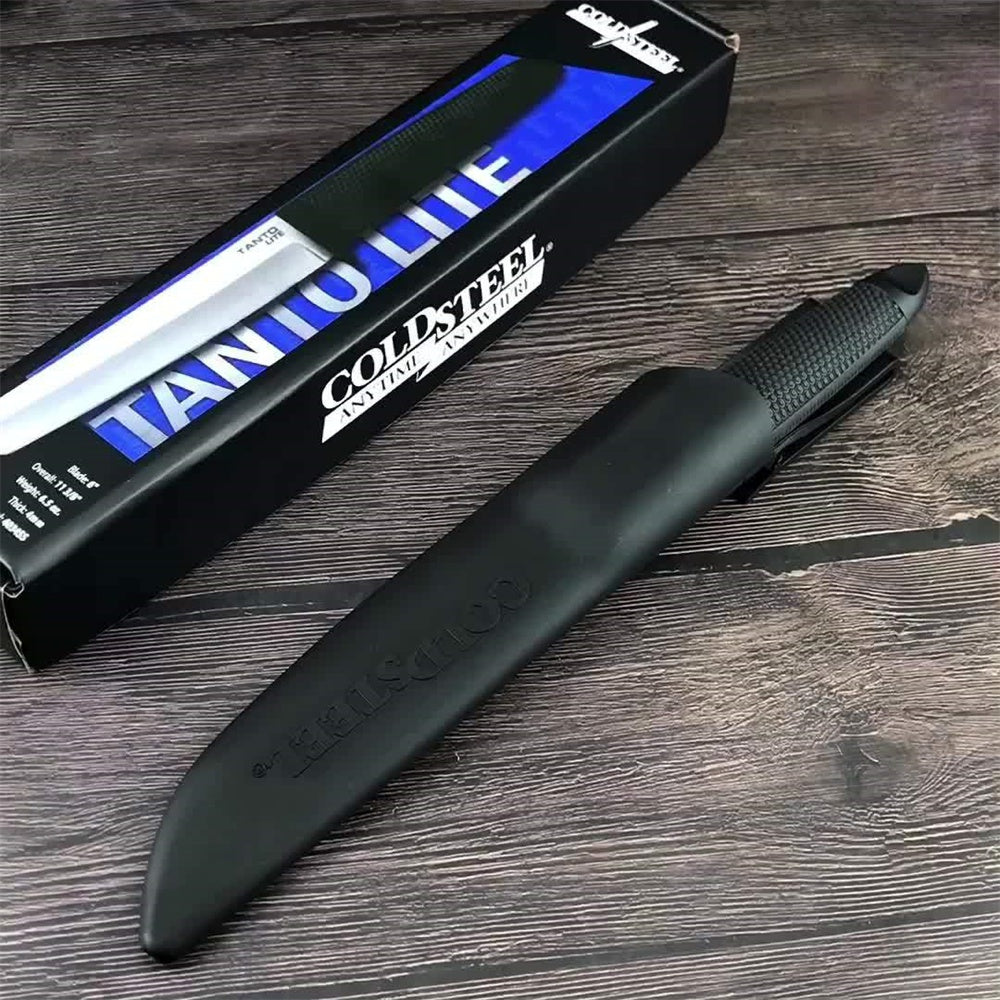 High Quality Stainless Steel Tactical Knives Cold Steel Fixed Blade Knife Survival Rescue Tools Hunting Knives Corrosion Resistance Hunting Combat Outdoor Tool