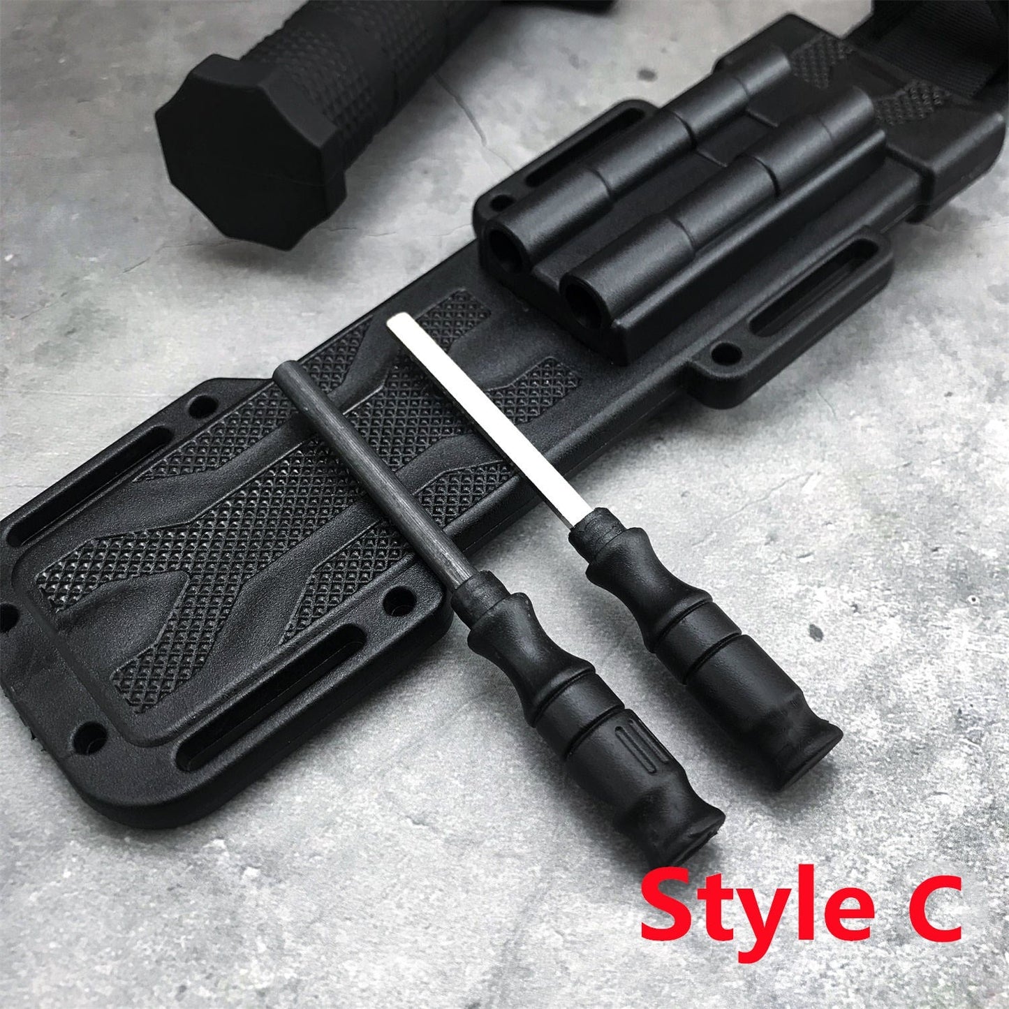 TACTICAL SURVIVAL RB Hunting FIXED BLADE KNIFE Army Bowie w/ SHEATH