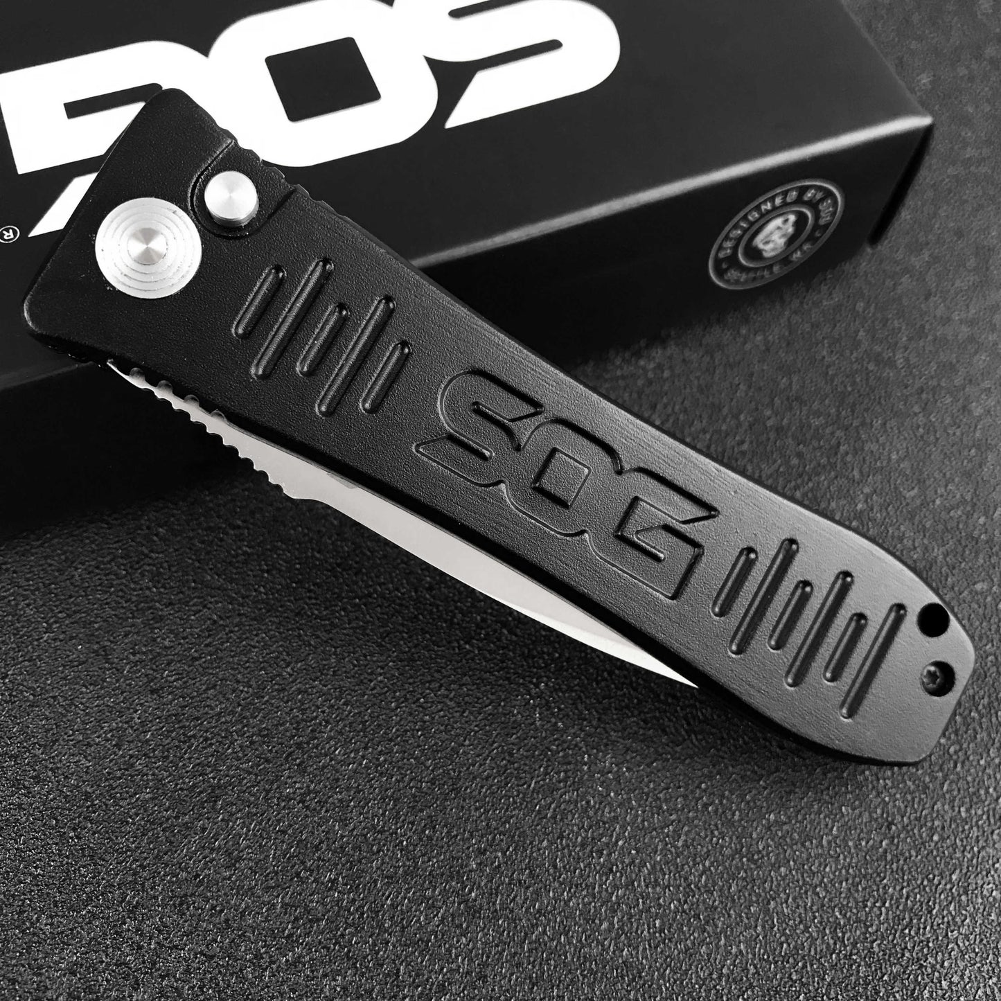 Newest  SOG Spec Arc Knife Features A Subdued Design with A VG-10 Blade, GRN Handle with Stainless-steel Liners Christmas Gift
