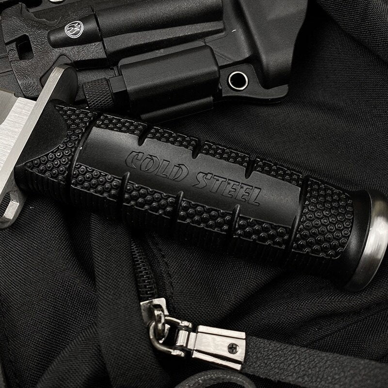 Tactical Survival Hunting Outdoor Camping Knife Cold steel Leatherneck Fixed Blade Bowie /Kydex Sheath &Small flashlight and flintstone With LED Light