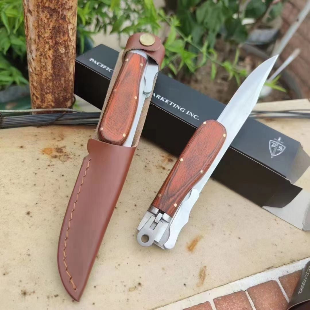 Outdoor Portable Swiss Army Knife Multi-function Knife High Hardness Hunting Camping Survival Tool