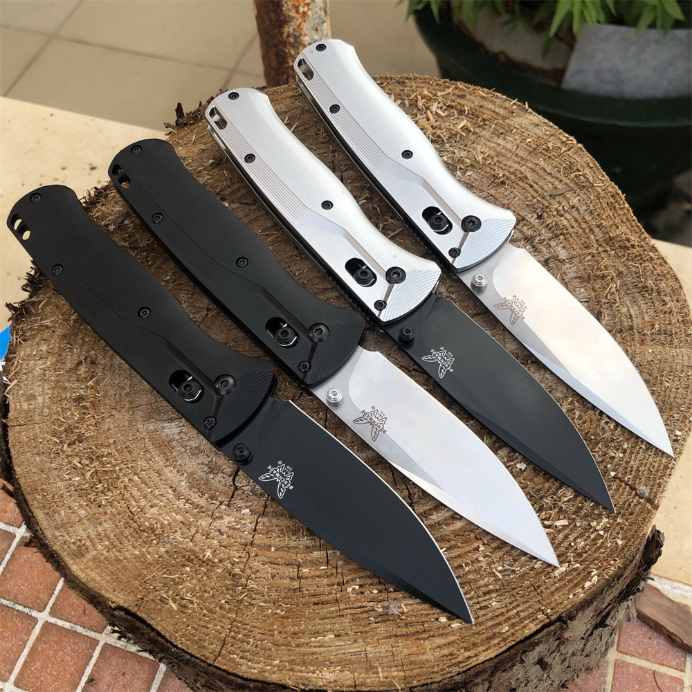 Benchmade 535 Bugout Drop-Point Blade Folding Pocket Knives Multifunctional EDC Tools M390 Blade Non Slip Nylon Aluminium Handle Knife Outdoor Camping Gear Tactical Knife Gift