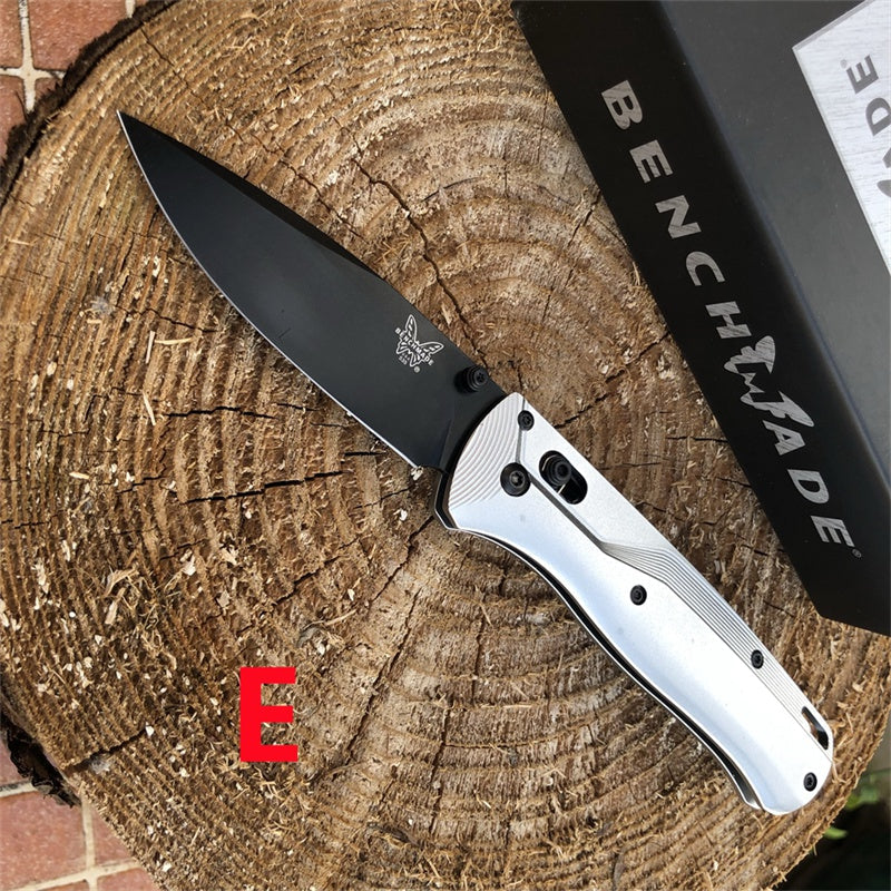 Benchmade 535 Bugout Drop-Point Blade Folding Pocket Knives Multifunctional EDC Tools M390 Blade Non Slip Nylon Aluminium Handle Knife Outdoor Camping Gear Tactical Knife Gift