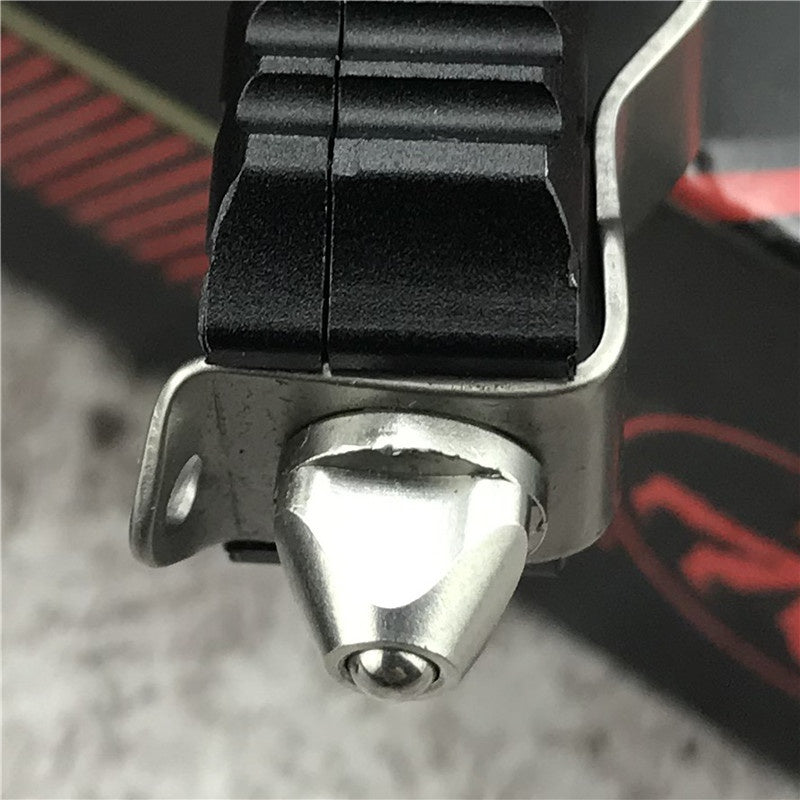 Microtech OTF Spring Automatic Knife aluminium alloy Handle Quick Switch Straight Out of The Double-edged Outdoor Hiking Camping Survival Tactical Knife Gift