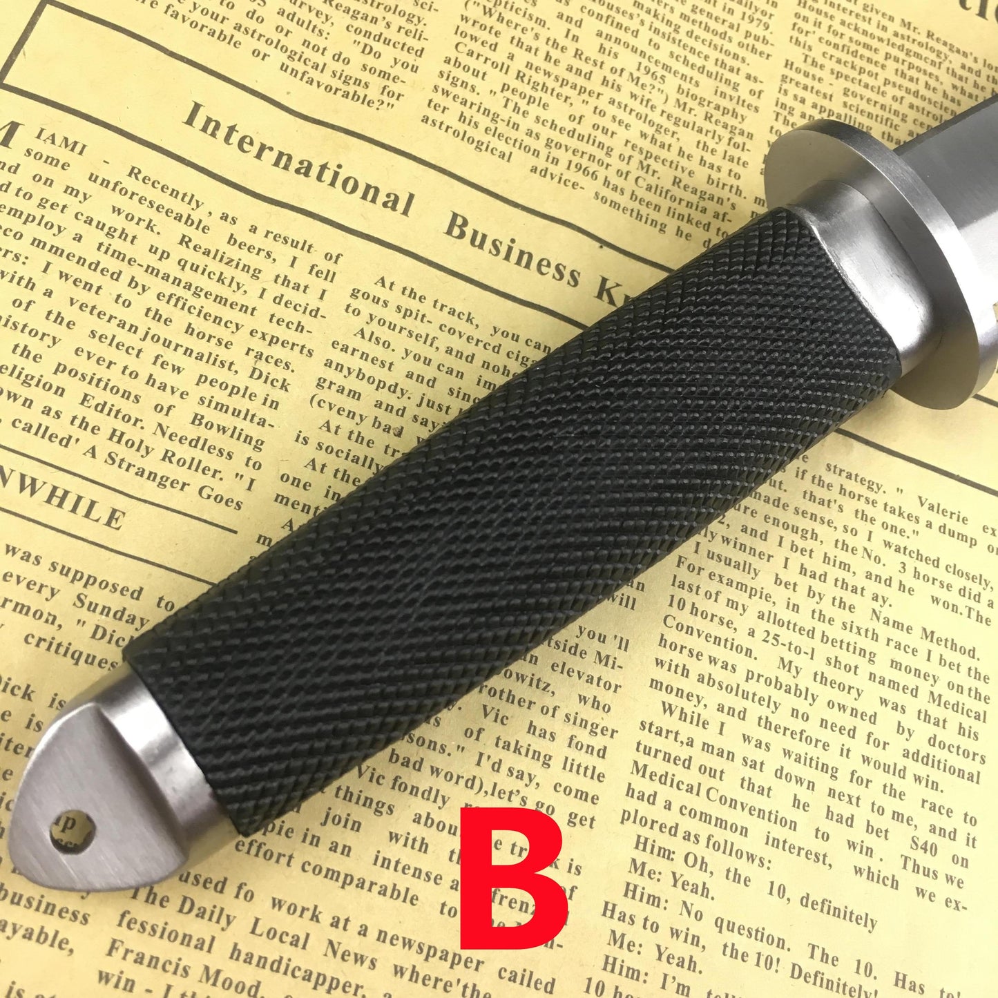"13"" COLD STEEL Tanto Fixed Blade Knife ABS Handle with Sheath Hunting Army Tactical Dagger Self Defense Knives Survival Tools"