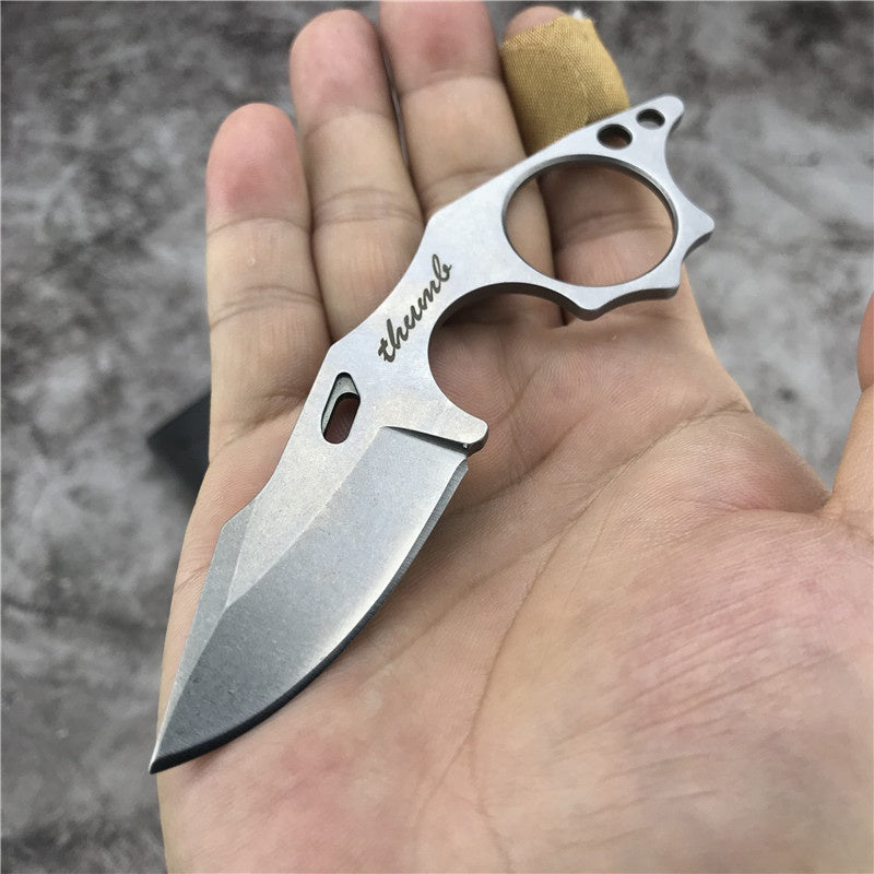 MILITARY ARMY Tactical Bayonet Fixed Blade Wilderness Dagger Hunting Survival Skinning Bowie KNIFE Camping + Sheath NEW