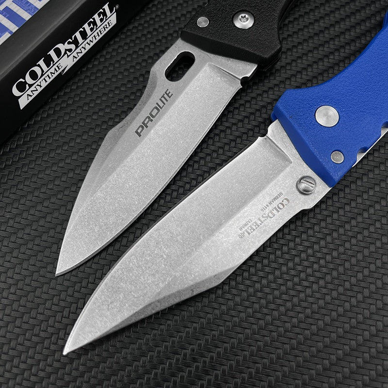 COLD STEEL 4416 Folding Pocket Knife Reinforced Nylon Wave Fiber Handle Tactical Survival Knives Camping Knives Camping Rescue Tools
