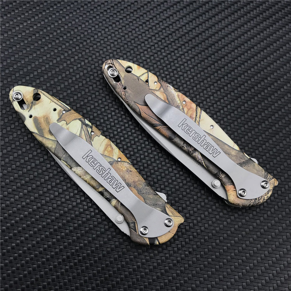 Hot Kershaw 1660 Ken Onion Leek Assisted Flipper Pocket Folding Knife 3" Bead Blast Plain Blade, Stainless Steel Handles Sandvik 14C28N Blade Best Buy From Outdoor Gear Lab Includes Frame Lock, SpeedSafe Assisted Opening and Reversible Pocketclip, 3 Oz