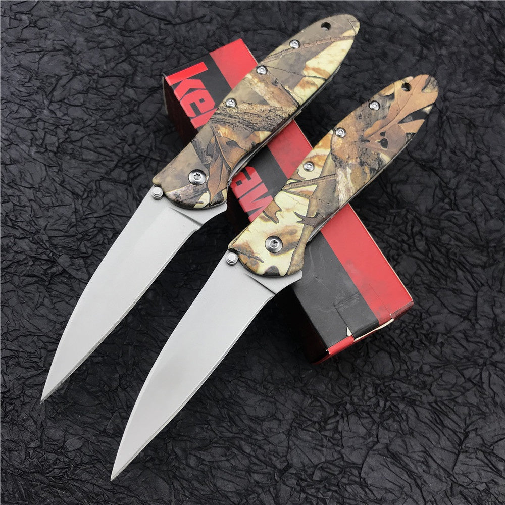 Hot Kershaw 1660 Ken Onion Leek Assisted Flipper Pocket Folding Knife 3" Bead Blast Plain Blade, Stainless Steel Handles Sandvik 14C28N Blade Best Buy From Outdoor Gear Lab Includes Frame Lock, SpeedSafe Assisted Opening and Reversible Pocketclip, 3 Oz