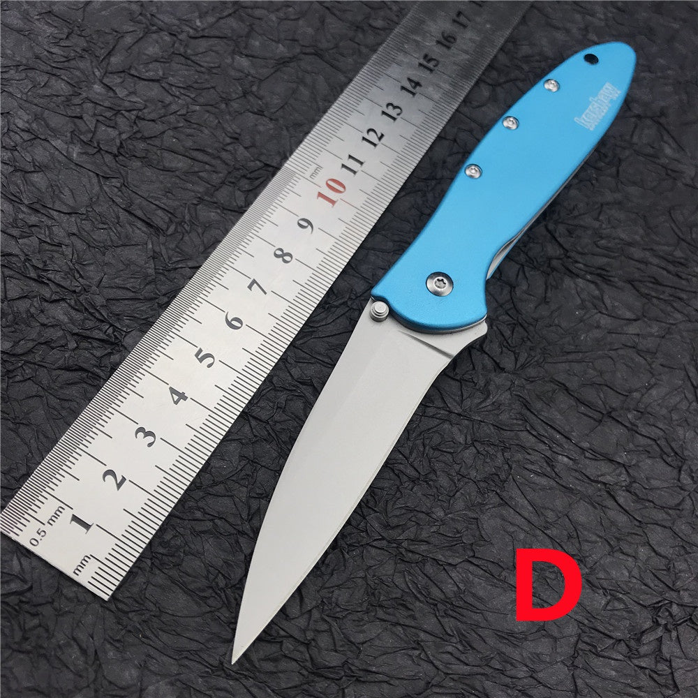 Hot Kershaw 1660 Ken Onion Leek Assisted Flipper Pocket Folding Knife 3" Bead Blast Plain Blade, Stainless Steel Handles Sandvik 14C28N Blade Best Buy From Outdoor Gear Lab Includes Frame Lock, SpeedSafe Assisted Opening and Reversible Pocketclip, 3 Oz