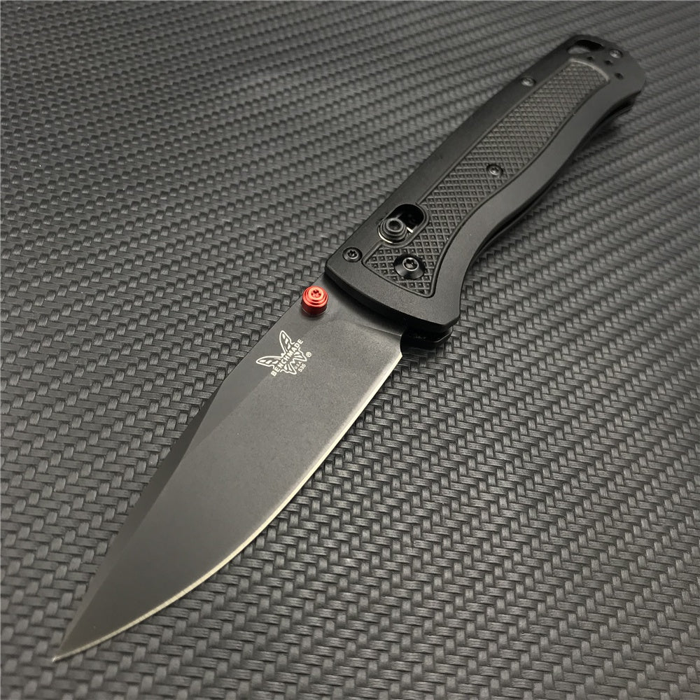 2022 New Benchmade - Bugout 535 EDC Manual Open Folding Knife, CPM-20CV Drop-Point Blade, Plain Edge, Satin Finish,aluminium Handle