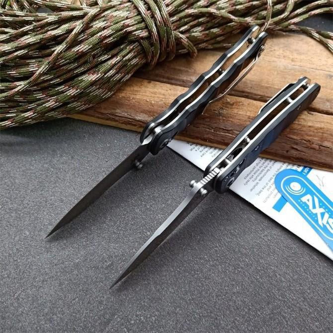 Benchmade Nakamura Axis 484 Folding Knife, Drop-Point, G10 Handle, M390 - USED CONDITION Outdoor Hunting EDC Tools