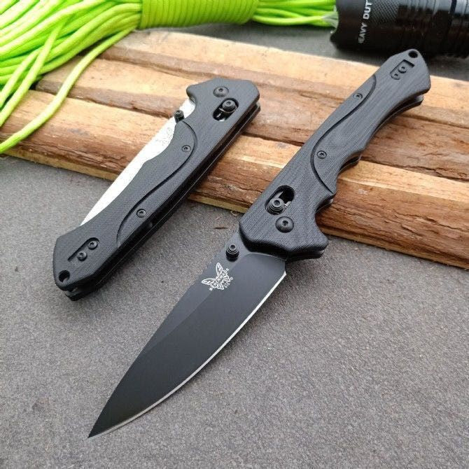 Benchmade Benchmade 615 One-Handed Opening Folding Knife Outdoor Camping Climbing Tactical Knife Cutting Tool Portable Survival Knife