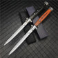 13 inch Classic Stiletto ITALY AKC Spring Assisted Switchblade Folding Pocket Knife