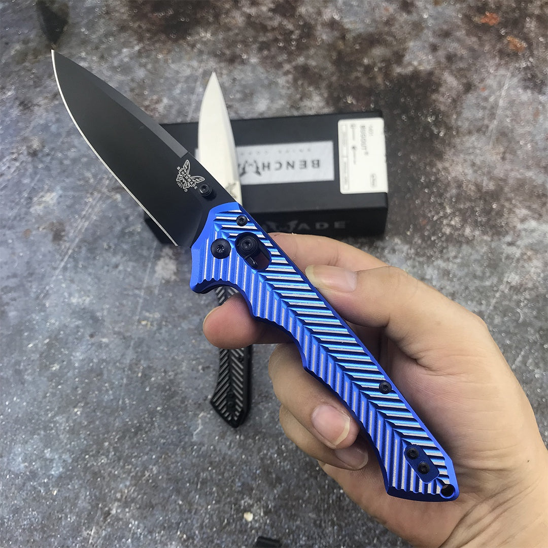 Benchmade 1401 Outdoor Self-defense Pocket Folding Knife 8Cr13Mov Blade T6 Aluminum Handle Camping Hunting EDC Pocket Knife
