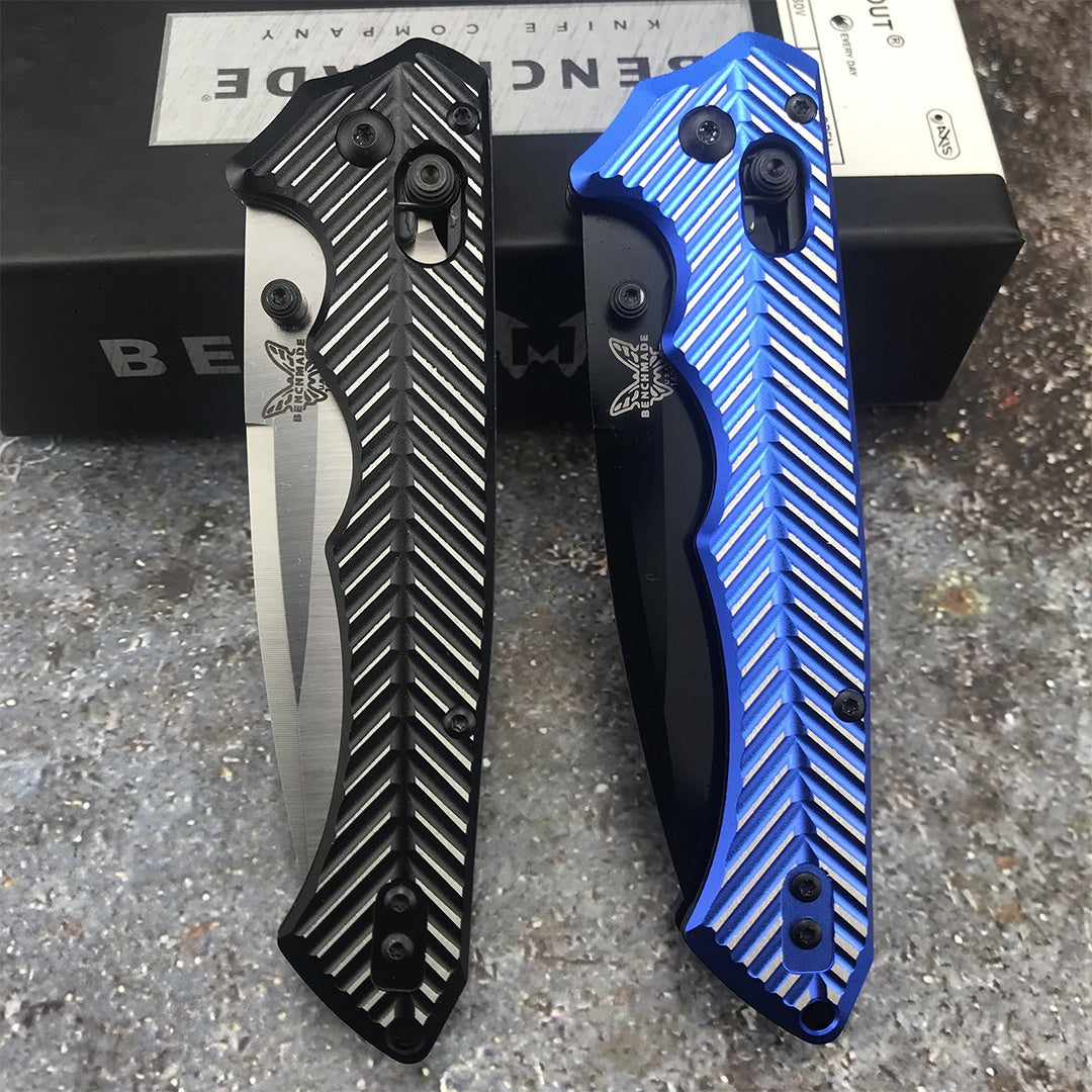 Benchmade 1401 Outdoor Self-defense Pocket Folding Knife 8Cr13Mov Blade T6 Aluminum Handle Camping Hunting EDC Pocket Knife