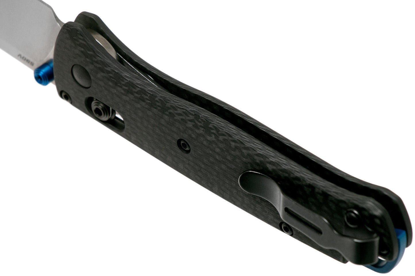 2022 Benchmade Bugout 535-3, 3.24" CPMS90V Plain Blade, Carbon Fiber Handle with Axis Lock Outdoor Pocket Knives