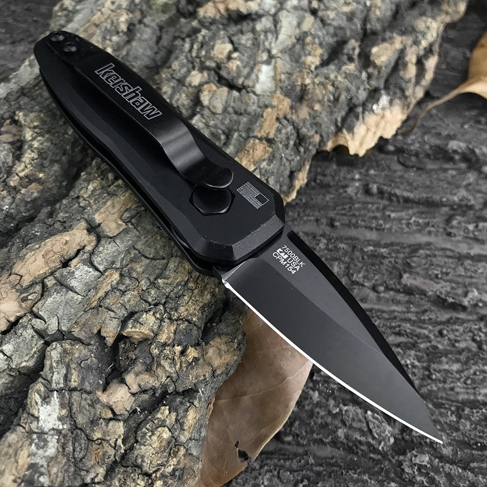 Hot Newest Kershaw 7500 Automatic Assisted Quick Folding Knife CPM154 Blade Aviation Aluminum Handle Outdoor Camping Pocket Knives Tools