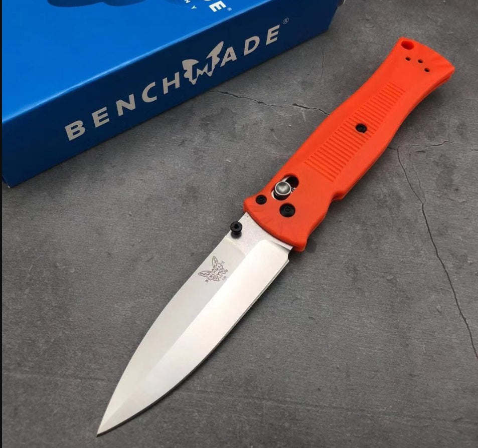 Benchmade 530BK Pardue Axis Lock Spear Point Grivory Handles - Tactical Camping Hunting Folding Pocket Knife