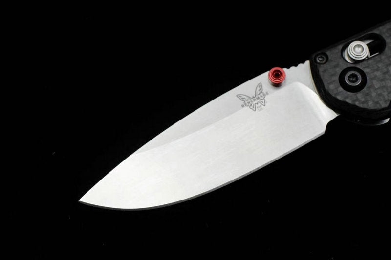 Benchmade 565-1 Mini Freek 7" Satin S90V Carbon Fiber AXIS Lock Folder Spring Assisted Tactical Folding Pocket Knife Outdoor EDC Tool