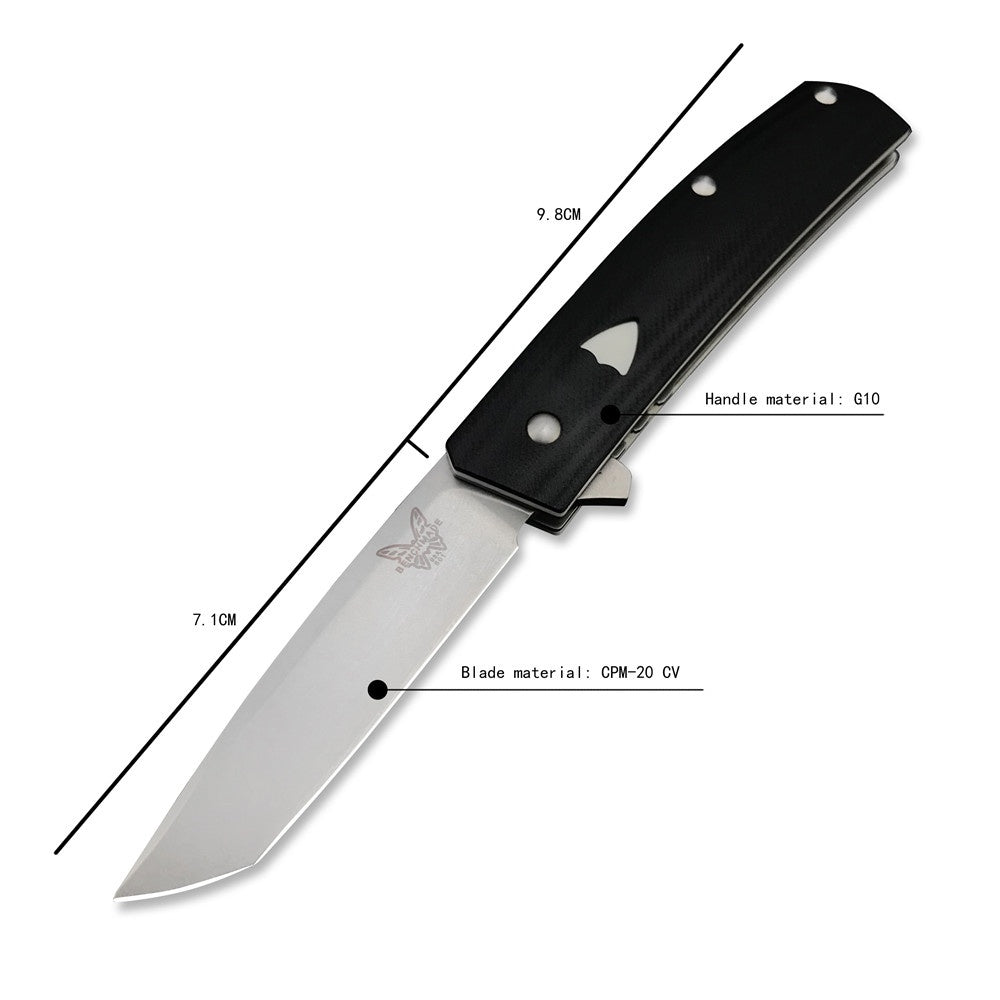 Benchmade 601 Tactical Spring Knives Benchmade 601 Tengu Flippe knife G10 handle Camping Survival Pocket Knife