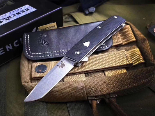 Benchmade 601 Tactical Spring Knives Benchmade 601 Tengu Flippe knife G10 handle Camping Survival Pocket Knife