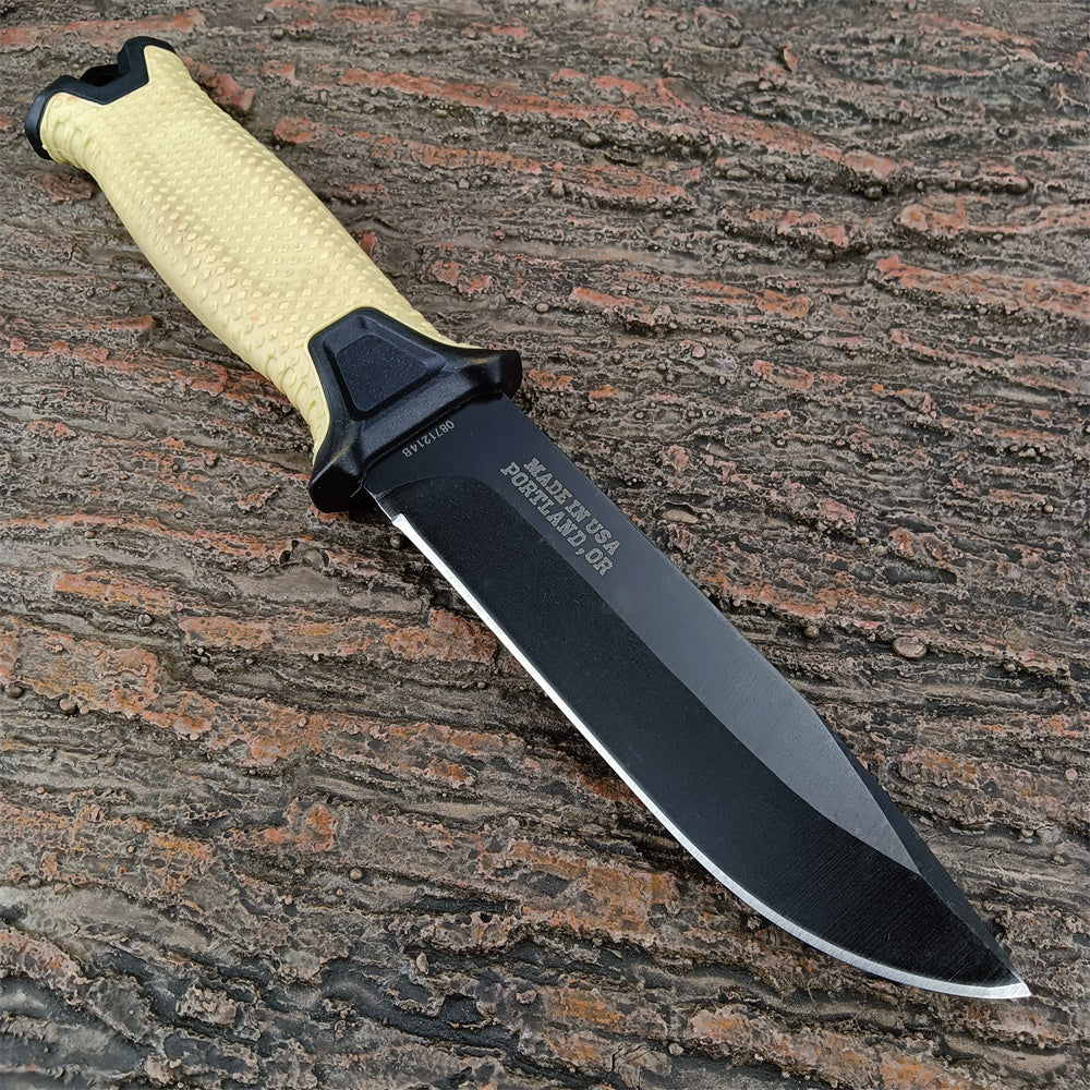 2022 New Gerber -G1500 Fixed Blade Knife，Outdoor Camping Knives，jungle Tactical Survival EDC Tools，FRN Glass Fiber Sleeve Handle，12CR27MOV Blade Knives