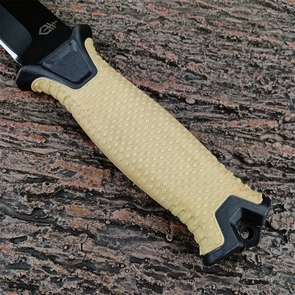 2022 New Gerber -G1500 Fixed Blade Knife，Outdoor Camping Knives，jungle Tactical Survival EDC Tools，FRN Glass Fiber Sleeve Handle，12CR27MOV Blade Knives