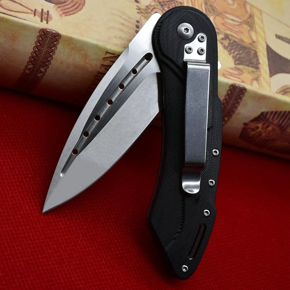 Spring Assisted TODD BEGG D2 Steel Folding Knife Personality Creative Outdoor Rescue Wilderness Survival  Defense Fruit Knife Survival Utility Tool