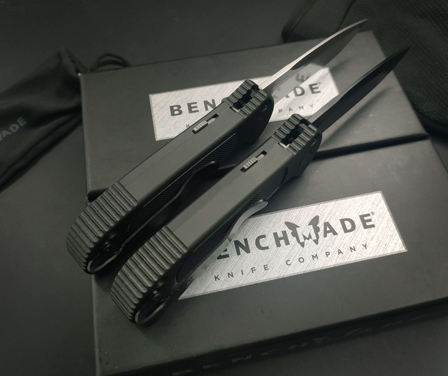New Benchamde 9750 Mini Coalition S30V Steel Blade Titanium Alloy +G10 Handle Spring Assisted Portable Survival Dagger Tactical Folding Pocket Knife AUTO Knives
