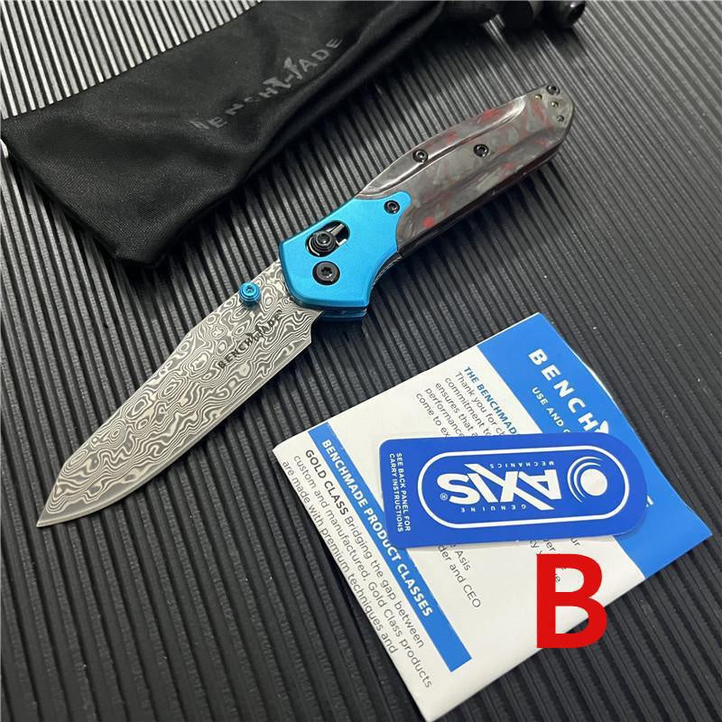 BENCHMADE 945-221 MINI OSBORNE GOLD CLASS FOLDING KNIFE 2.92"OUTDOOR TOOL