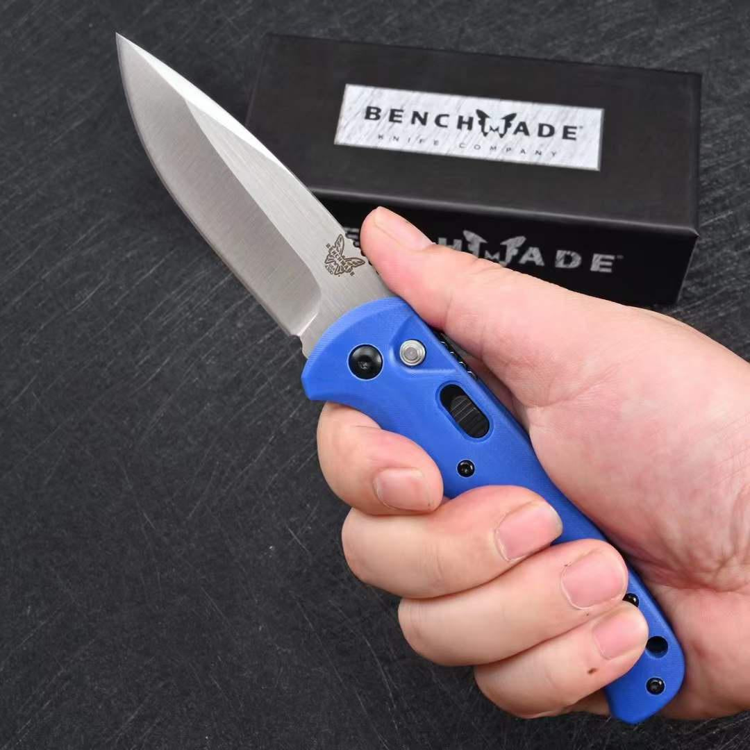 Benchmade Axis Lock 4300S CLA Pocket Spring Assisted Folding Knives 154CM Steel Blade, Plain Edge Hunting Outdoor Survival EDC Tools Benchmade 535 Two Styles