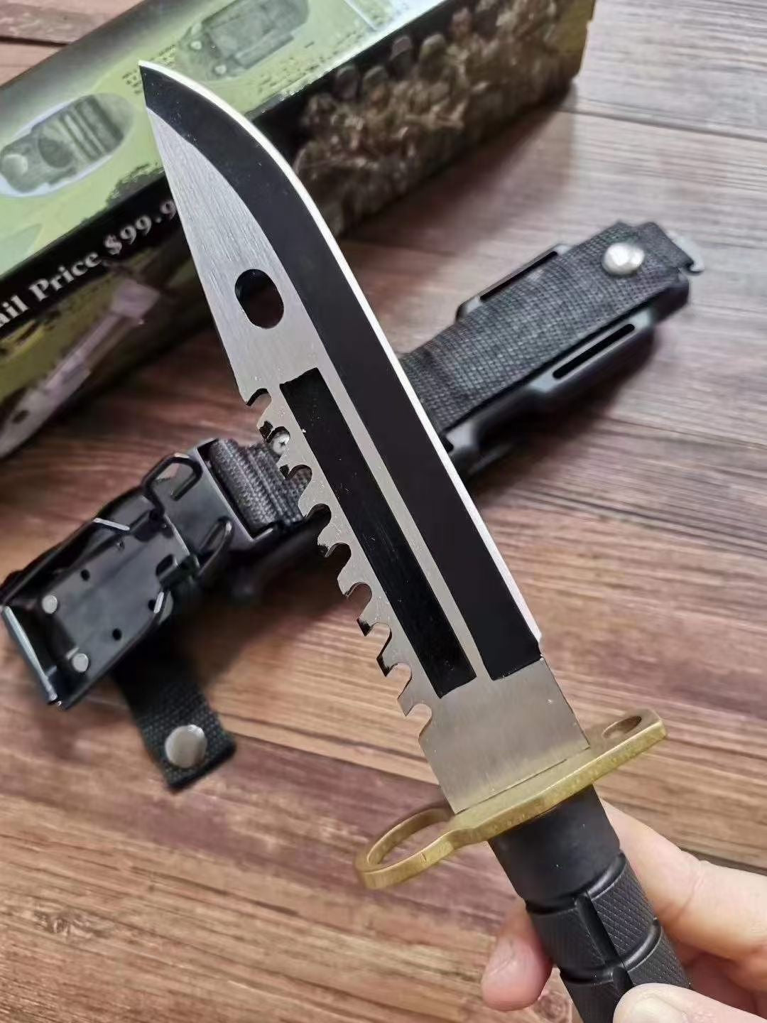 D80 tactical fixed blade military Army COMBAT knives outdoor survival tools