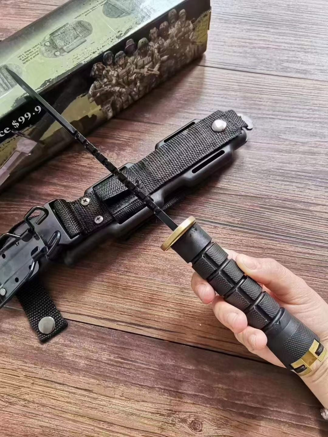 D80 tactical fixed blade military Army COMBAT knives outdoor survival tools