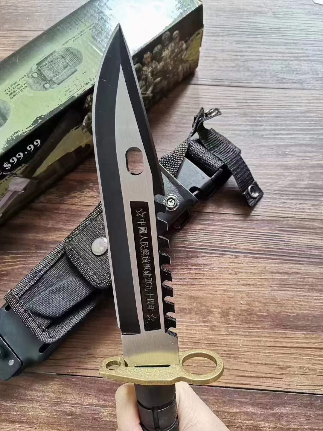 D80 tactical fixed blade military Army COMBAT knives outdoor survival tools