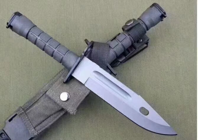 tactical M9 Bayonet fixed blade military Army COMBAT knives outdoor survival tools