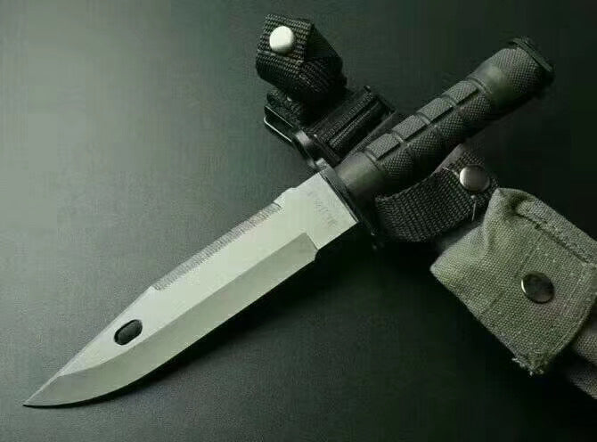 tactical M9 Bayonet fixed blade military Army COMBAT knives outdoor survival tools