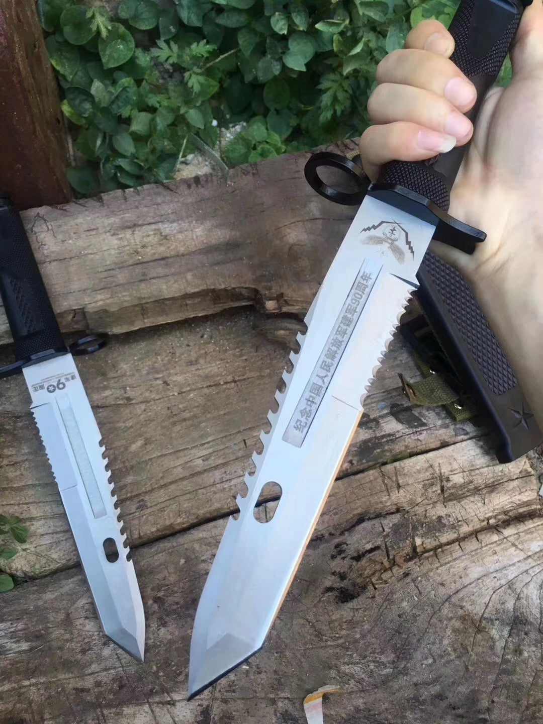 tactical Bayonet fixed blade military Army COMBAT knives outdoor survival tools