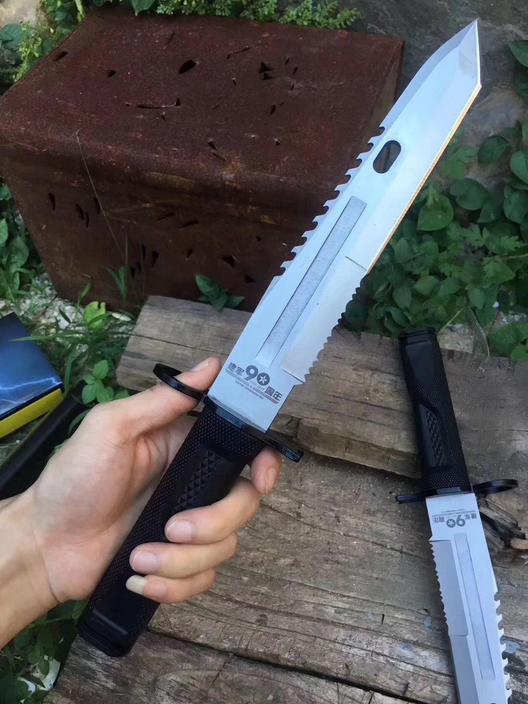 tactical Bayonet fixed blade military Army COMBAT knives outdoor survival tools